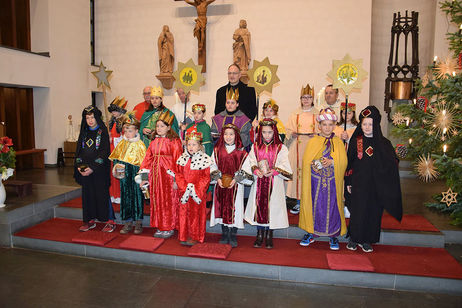 Sternsinger unterwegs in Zierenberg